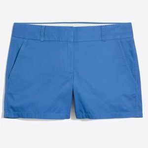 J.CREW Women’s Royal Blue Chino Shorts Size 6